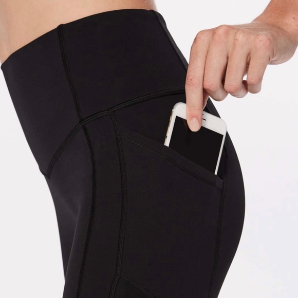 Lululemon All The Right Places Crop II *23" in Black - Picture 4 of 10